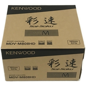 KENWOOD MDV-M808HD 2022年製 カーナビ 彩速 7V型 ケンウッド 未使用 N6451386