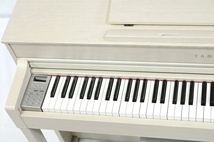 【引取限定】 YAMAHA CLP-545WA Clavinova CLPシリーズ ホワイトアッシュ調 電子ピアノ 2015年製 中古 直 T6464052_画像3