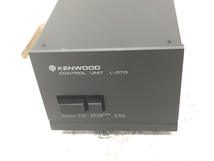 【引取限定】Kenwood L-07D ターンテーブル AT-LH15/OCC カートリッジ付 レコードプレイヤー ケンウッド 音響 オーディオ 中古 直 K6384971_画像3
