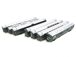 TOMIX トミックス 24系25形 特急寝台型客車 トワイライトエクスプレス 7両 基本セット HO-091 増結セットA HO-092 鉄道模型 中古 M6455729