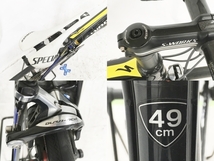 【引取限定】Specialized S-WORKS FACT CARBON サイズ49 fulcrum racing zero carbon ロードバイク 中古 W6175752_画像6