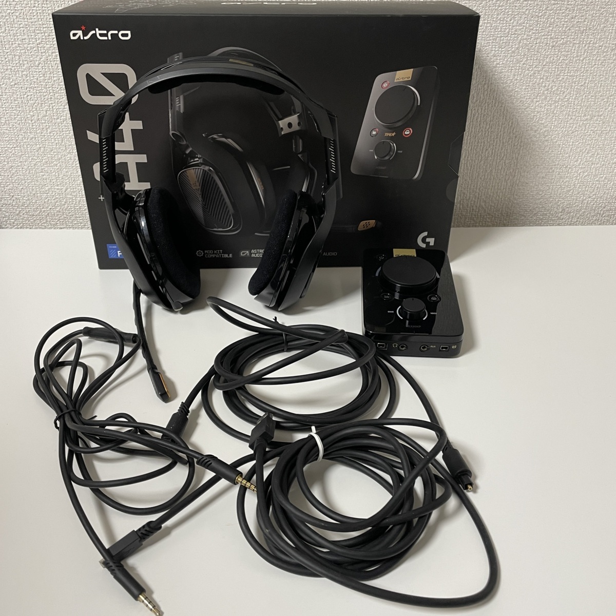 Logicool G ゲーミングヘッドセット ミックスアンプ付き Astro A40 A40TR-MAP +MIXAMP TR PS4対応