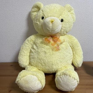 トイザらス Animal Alley ビッグサイズ 熊 テディベア teddy bear 黄色 イエロー