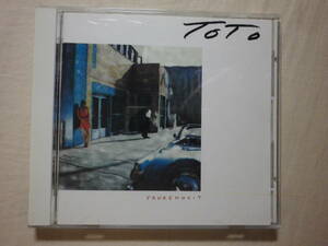 初期CD 『Toto/Fahrenheit(1986)』(1986年発売,32DP-501,廃盤,国内盤,歌詞対訳付,I'll Be Over You,Without Your Love)