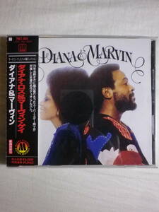 『Diana Ross ＆ Marvin Gaye/Diana ＆ Marvin(1973)』(1992年発売,POCT-1824,廃盤,国内盤帯付,歌詞対訳付,My Mistake,Motown)