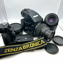 1円～/ZENZA BRONICA/ETRSi/ゼンザブロニカ/レンズ・付属品付/LENS/ZENZANON/150㎜/75㎜/中判カメラ/シャッター・通電OK/防湿保管品/No77_画像1