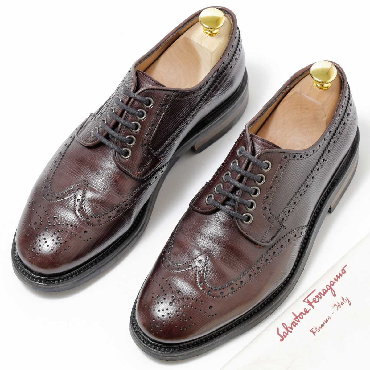 Salvatore Ferragamo TRAMEZZA ウイングチップ 革靴