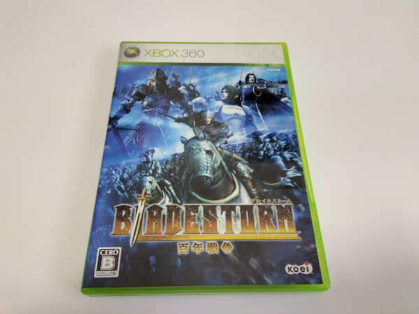 即決送料無料 XBOX360 ブレイドストーム 百年戦争 BLADE STORM