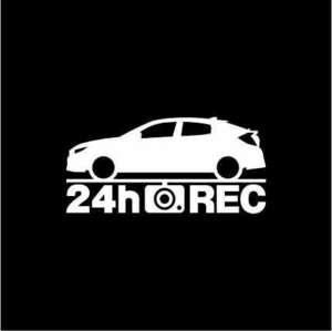 [do RaRe ko] Honda Civic hatchback [FK7 series ]24 hour video recording middle sticker 