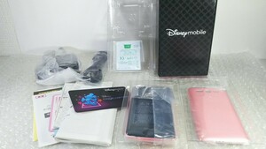 Softbank sharp Disney Mobile DM013SH Minnie Pink minnie розовый корпус White ROM почти новый товар 656376