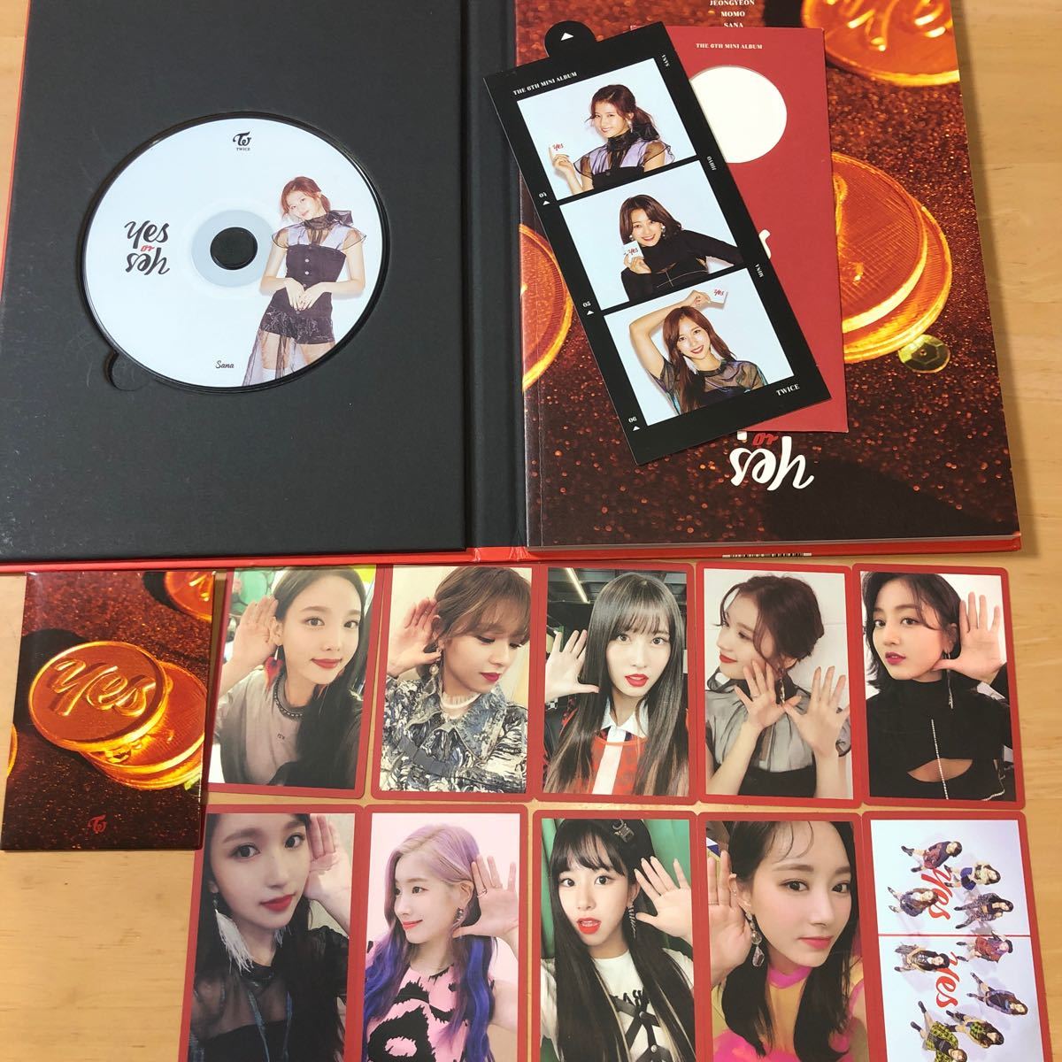 新品未開封 TWICE ミナ Yes,I am Mina gray ver. CD、レコード、音楽