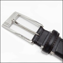 Jean Louis Scherrer/ジャンルイシェレル　メンズベルト　牛革　こげ茶　巾29mm　ビジネスベルト　BT-DN8_画像2