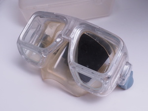 Используемые кобылы Males ESA 6 Mask Mask Clear Masked Cover Scuba Diving Spears [D48102]