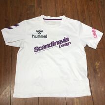 hummel ヒュンメル 半袖ドライTシャツ 白 g1_画像1