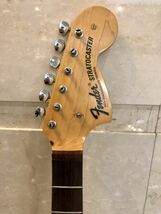 希少（1970-1971）Fender stratocaster neck オリジナル ストラトキャスター ローズネック『WITH SYNCHRONIZED TREMOLO』4ボルトNeck最終期_画像6