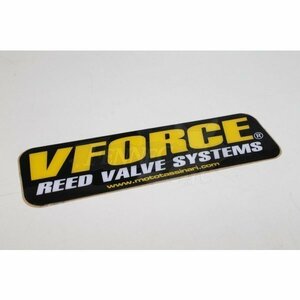 V-FORCE ブイ‐フォース ステッカー 1枚13cmx4cm #V-ST