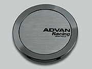【メーカー取り寄せ】ADVAN Racing センターキャップ FULL FLAT ハイパーブラック 直径:63ミリ 4個セット