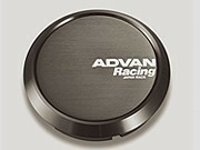 【メーカー取り寄せ】ADVAN Racing センターキャップ FLAT ダークブロンズメタリック 直径:63ミリ 4個セット