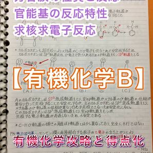 薬剤師国家試験、CBT、薬学部定期試験対策シリーズ【有機化学B】まとめノート