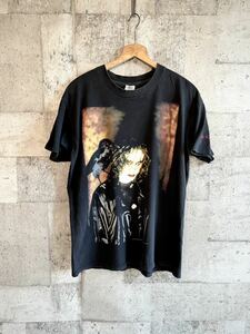 ☆★ 90s USA製 THE CROW BRANDON LEE MOVIE TEE VINTAGE クロウ 飛翔伝説 ブランドン・リー ムービーTシャツ オールド ビンテージ ☆★