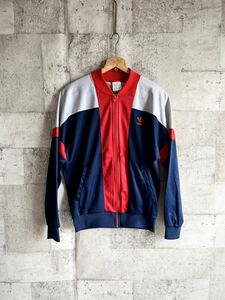 ☆★ 80s USA製 ADIDAS TRUCK JACKET TRICOLORE OLD VINTAGE アメリカ製 アディダス トラックジャケット トリコカラー オールド ビンテージ