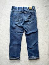 ☆★ 90s〜 Lee #200? STRETCH DENIM STRAIGHT OLD VINTAGE リー ストレッチデニム ストレート オールド ビンテージ_画像3