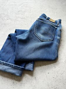 ** 90s~ Lee #200? STRETCH DENIM STRAIGHT OLD VINTAGE Lee stretch Denim strut Old Vintage 