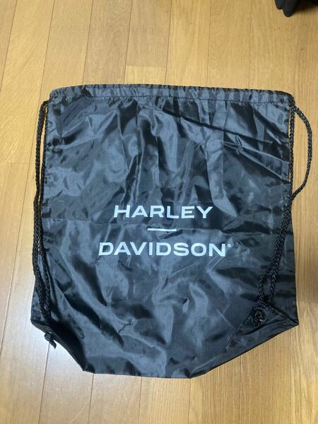 【非売品】ハーレーダビッドソン ナップサック HARLEY DAVIDSON バッグ