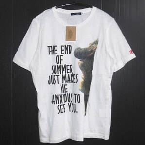 未使用 URBAN RESEARCH アーバンリサーチ S/S END-OF-SUMMER LIFE T フォトプリント Tシャツ 38 白