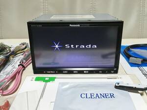 Strada CN-E200D 送料無料 ワンセグ/CD/SD 7V 2DIN Panasonic ストラーダ SSDナビ 動作品