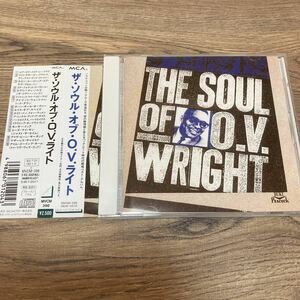 O.V.ライト/ ザ・ソウル・オブ〜 国内盤CD MVCM-398