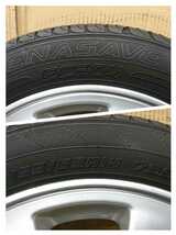 ダイハツ 純正 14×4.5J 4H +45 PCD100 18年製 ENASAVE EC204 155/65R14 バリ溝 DAIHATSU タント ムーヴ ミラ アトレー 軽自動車全般_画像10