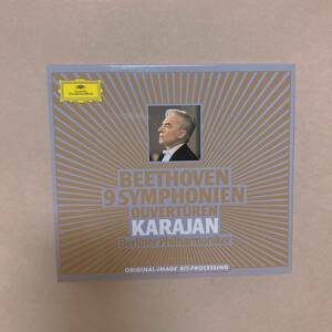 保管品　美品　ベートーヴェン　交響曲全集　序曲集　指揮カラヤン　5枚セット