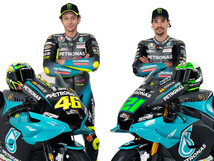 【PETRONAS YAMAHA SRT】MotoGP 公式 ポロシャツ【L】（検：20 クアルタラロ 46 ロッシ 04 ドヴィツィオーゾ　ペトロナス・ヤマハ）_画像8