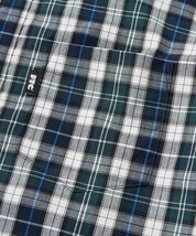 即決　新品未使用　Lサイズ　FTC PLAID SHIRT (White)　コットンツイルチェック　ショートスリーブシャツ　半袖シャツ_画像3