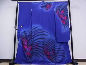 平和屋着物■豪華振袖 舞蝶文 暈し染め 逸品 tx879