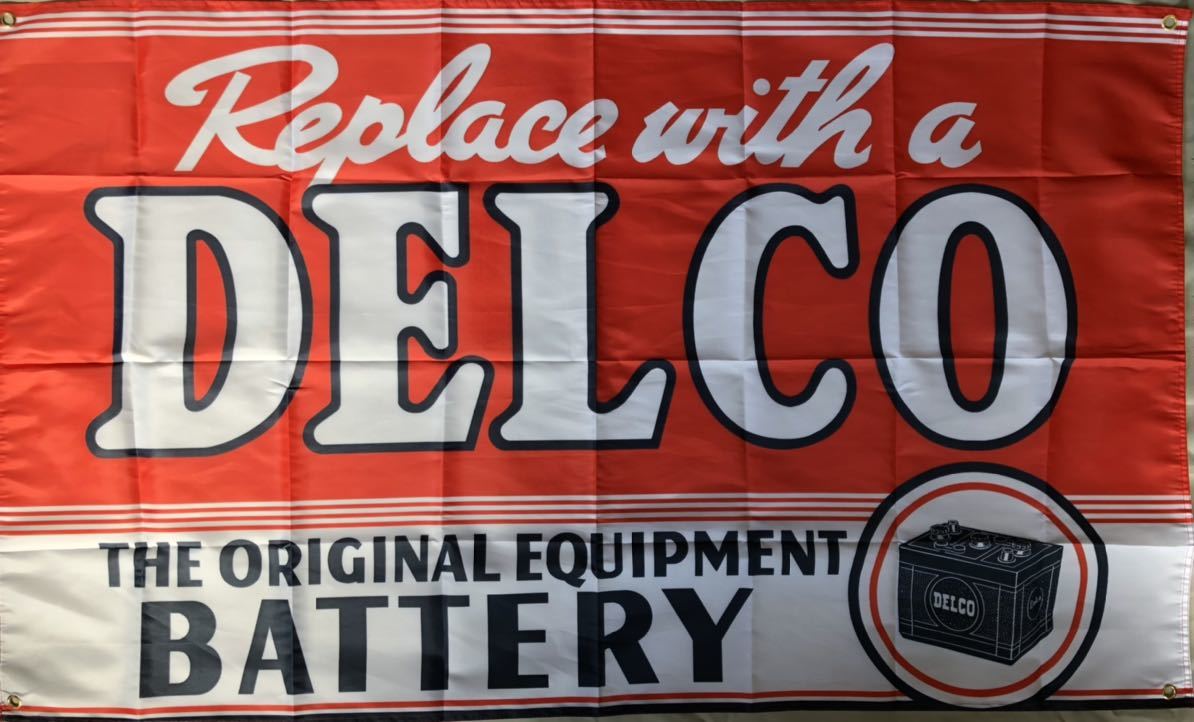 値下げAC Delco BATTERIES ACデルコ標識看板ガレージアメリカン-