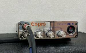 EX-PRO X-1 PRE PREAMP AMPpli* amplifier pre-amplifier 