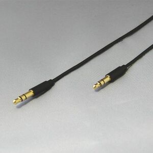  super slim plug audio cable 3.5mm stereo Mini plug ( male ) 0.6m AD-SPS02