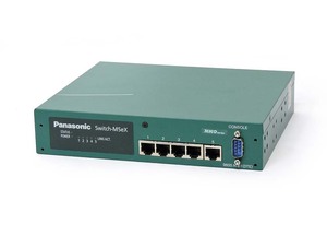 Panasonic/ Panasonic switching hub Switch-M5eX layer 2 ES network s5 port network camera 