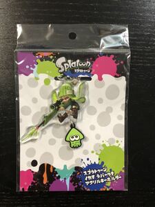 スプラトゥーン イカすラバーつきアクリルキーホルダー ガール チャージャー