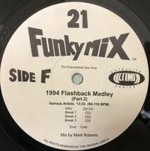 FUNKY MIX / TONY THOMPSON - I WANNA LOVE LIKE THAT / PATRA - PULL UP TO THE BUMPER / 1994 FLASHBACK MEDLEY PT2 / BG123_画像2