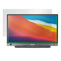 ASUS ZenScreen MB16AH 保護 フィルム OverLay Plus for エイスース ポータブルモニター ゼンスクリーン アンチグレア 低反射 防指紋_画像3