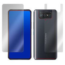 ZenFone8 Flip ZS672KS 表面 背面 フィルム OverLay Eye Protector for ASUS ZenFone 8 Flip (ZS672KS) 表面・背面セット ブルーライト_画像3