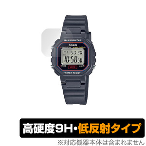 CASIO LA-20WH シリーズ 保護 フィルム OverLay 9H Plus for カシオ LA20WHシリーズ 9H 高硬度で映りこみを低減する低反射タイプ