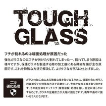 iPhone XS Max 用 Deff TOUGH GLASS フチあり透明タイプ for iPhone XS Max(ブラック) フチありタイプの液晶保護ガラスフィルム_画像2