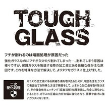 Deff TOUGH GLASS フルカバー ガラスフィルム for iPhone X 液晶 保護 フィルム_画像2