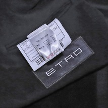 本物 極上品 エトロ 極希少 ドラゴン刺繍ポケット ダブルロングチェスターコート メンズ48 ブラック アウター ジャケット 国内正規品 ETRO_画像8