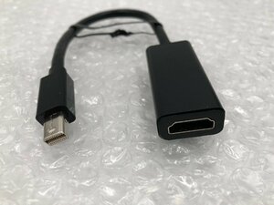 Mini DisplayPort から HDMI 変換アダプター MiNi DP Thunderbolt to HDMI 変換アダプタ 1080P Full HD 中古　動作品