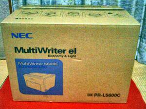 NEC カラー レーザープリンター MultiWriter PR-L5600C 開封未使用品 トナ-はアップルトナー　ジャンク品